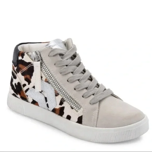 Dolce Vita Shoes Dolce Vita Womens Zonya Sneakers Dk Leopard